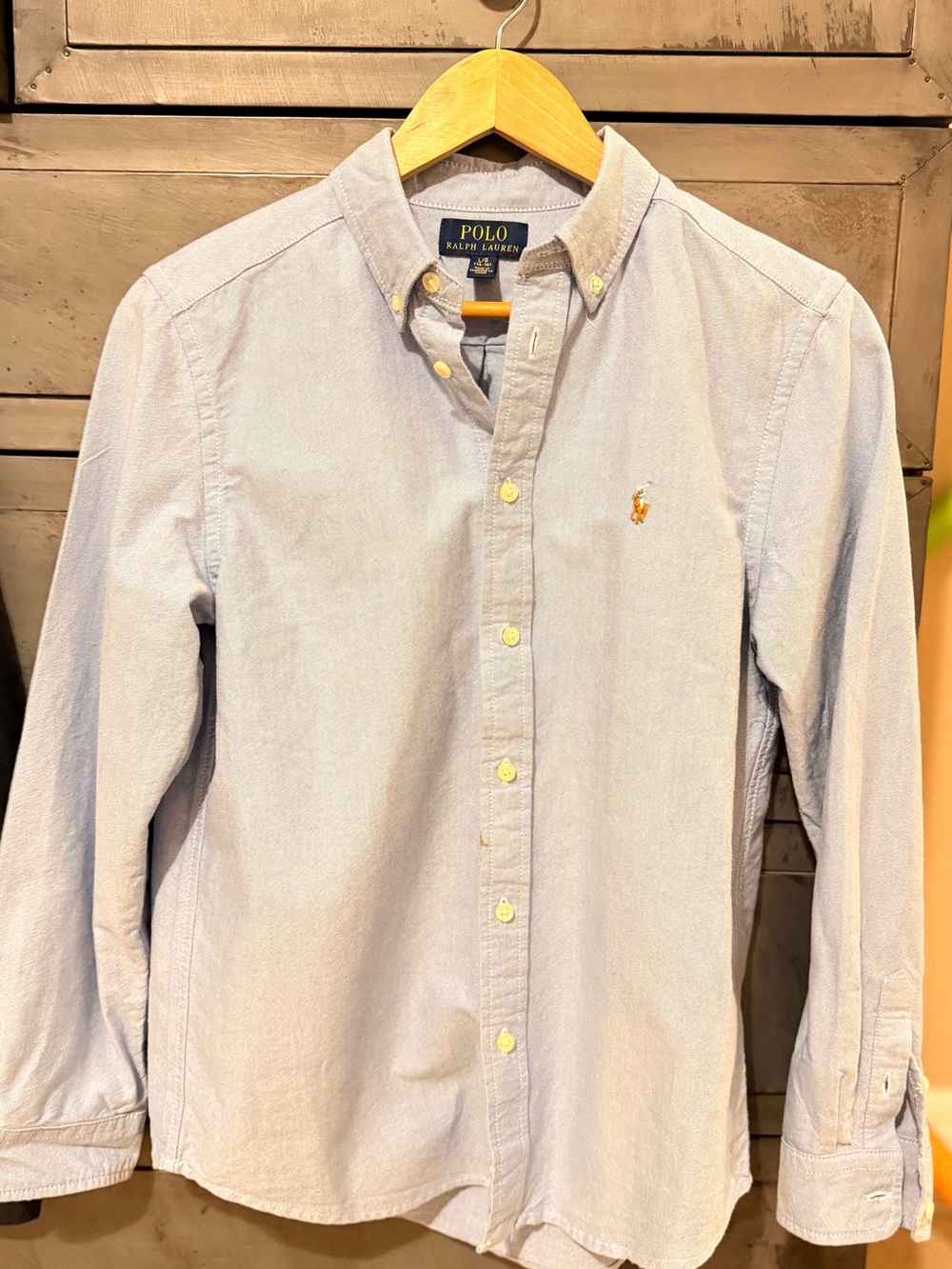 Polo by Ralph Lauren Pale Blue Oxford Button-Down Shirt